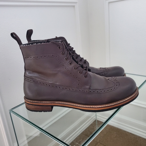 Ben Sherman  men's lace-up boots size 12. - Picture 5 of 10